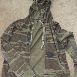 Z supply camo zip up